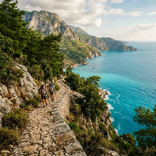 Lycian Way: Gelidonya Lighthouse, Adrasan, Olympos, Cirali, Ulupinar, Boncuk Bay